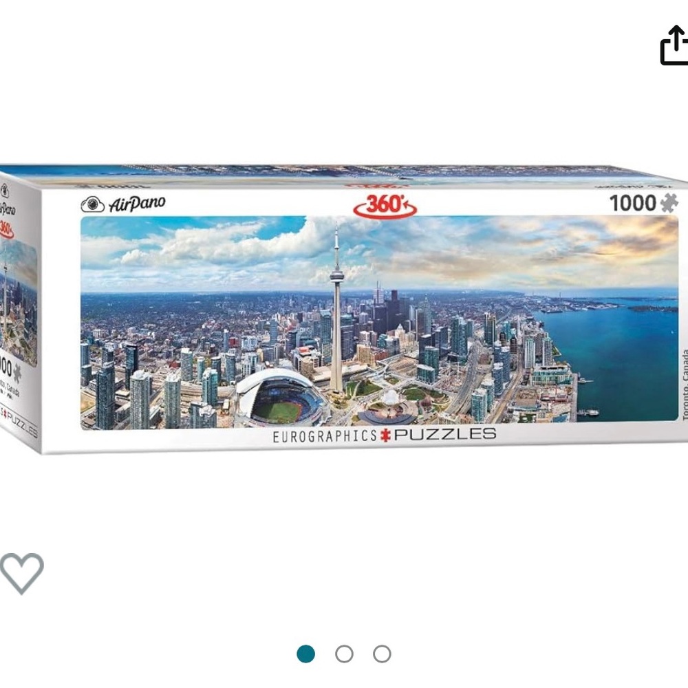 NWT Eurographics 6010-5303 Toronto Canada Puzzle (1000 Piece)